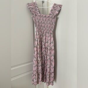 Hill House Ellie Nap Dress - pink lily of the valley